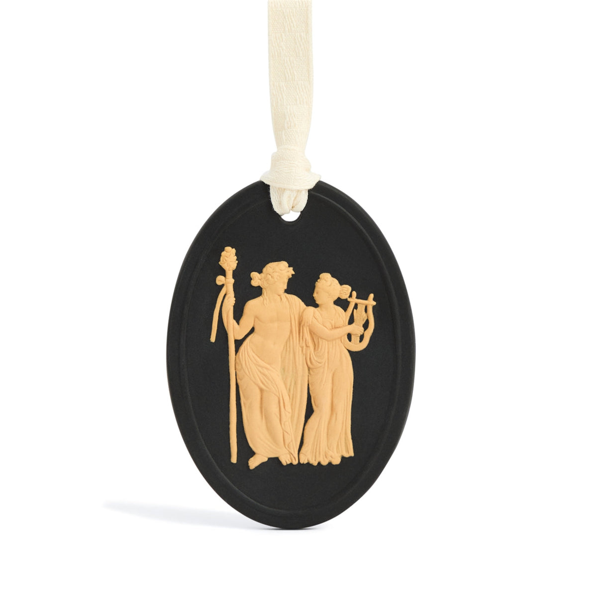 Wedgewood Black Jasper Ornament - Noble Designs