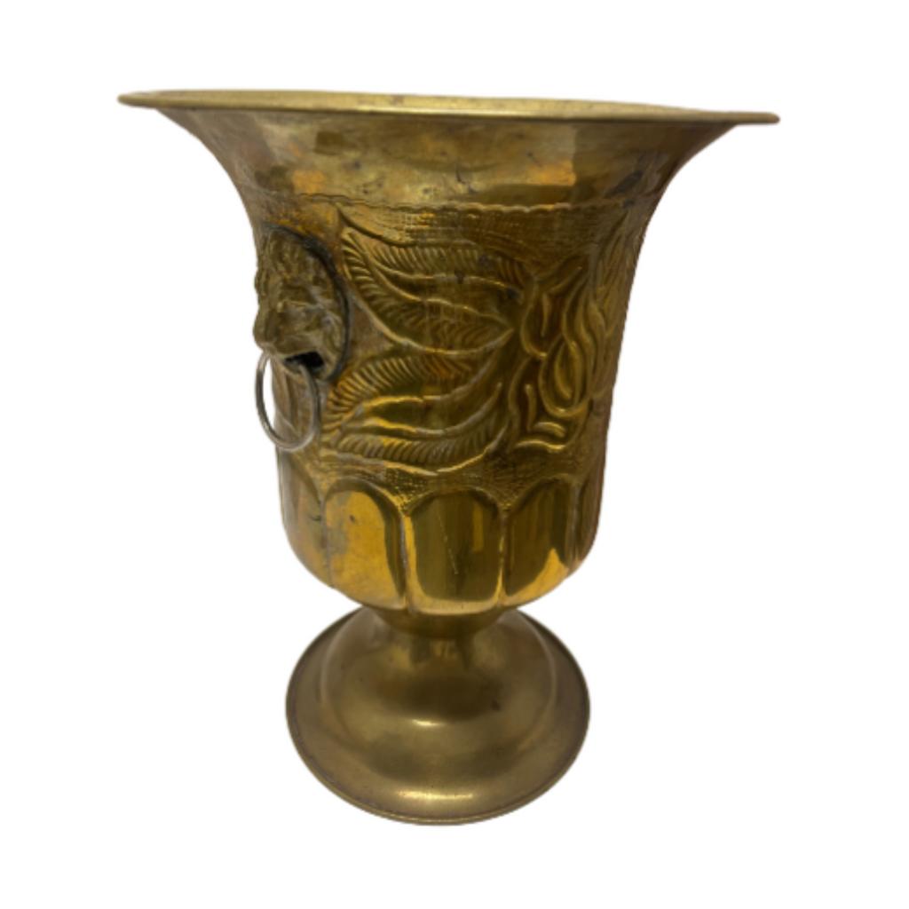 Vintage Brass Urn - Noble Designs