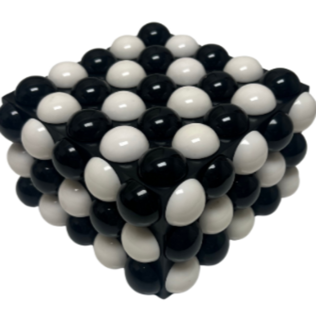 Vintage Black and White Polka Box - Noble Designs