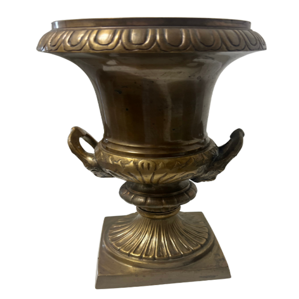 Vintage Brass Urn - Noble Designs