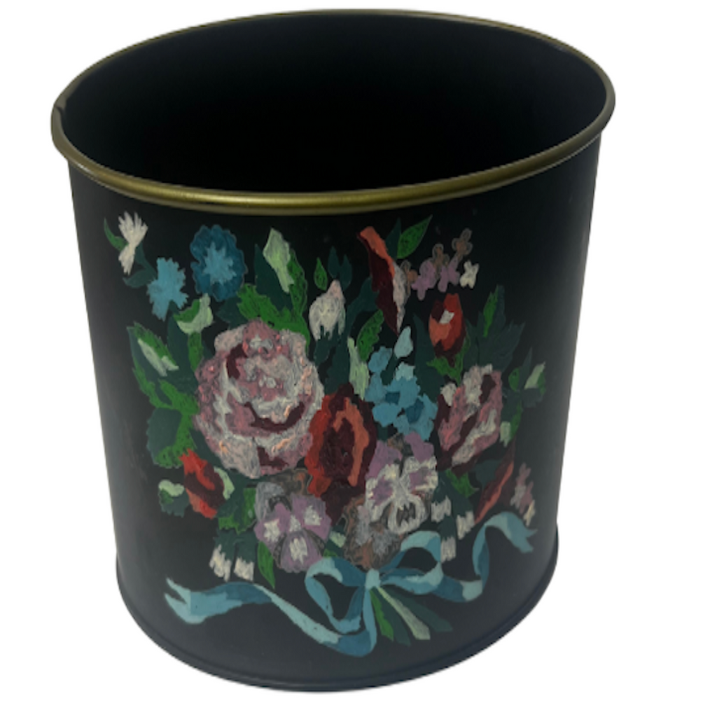 Vintage Hand Painted Planter - Noble Designs