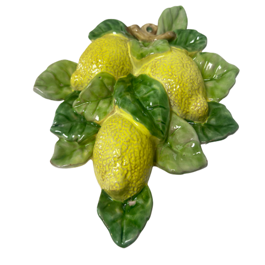 Vintage Lemons Wall Plaque - Noble Designs