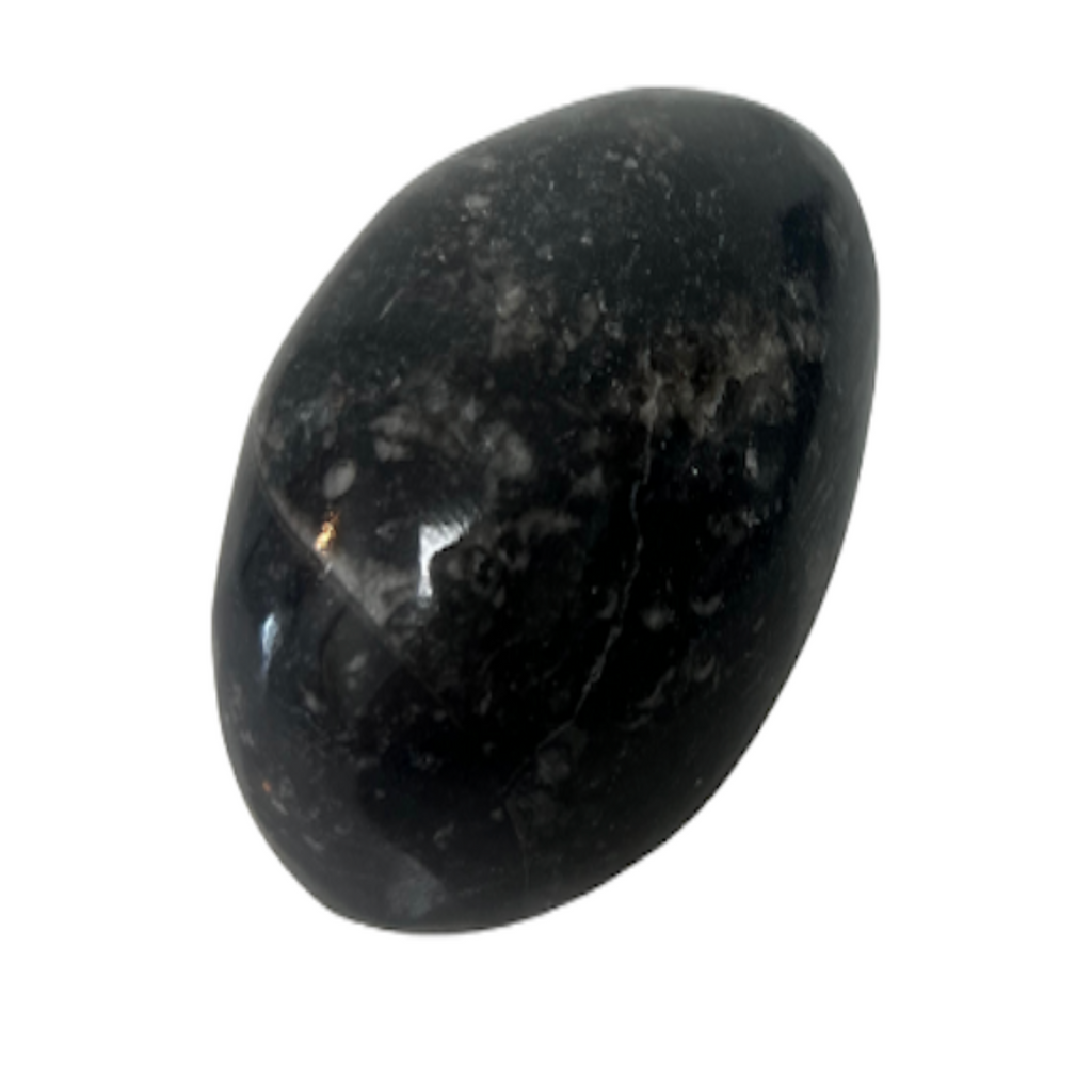 Vintage Black Marble Decorative Egg - Noble Designs