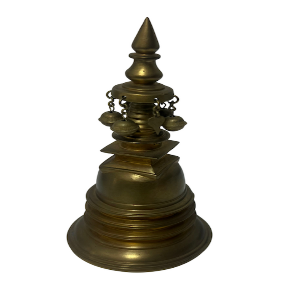 Vintage Brass Finial Bell -Noble Designs