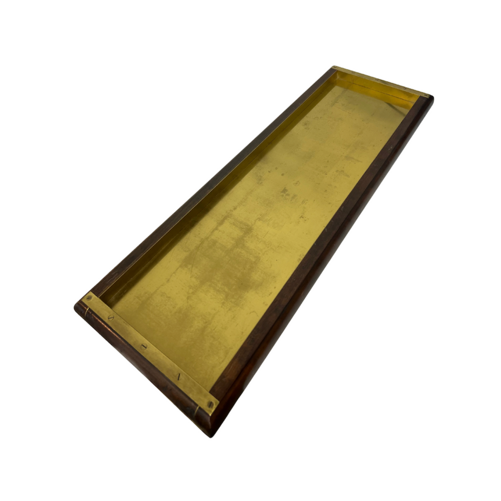 Vintage Long Gold Tray - Noble Designs