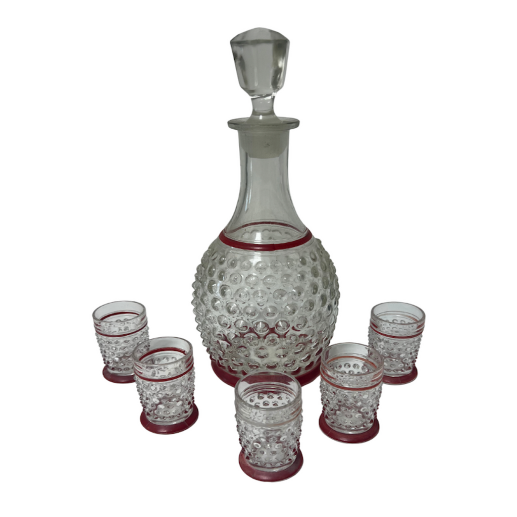 Vintage Glass Decanter Set - Noble Designs