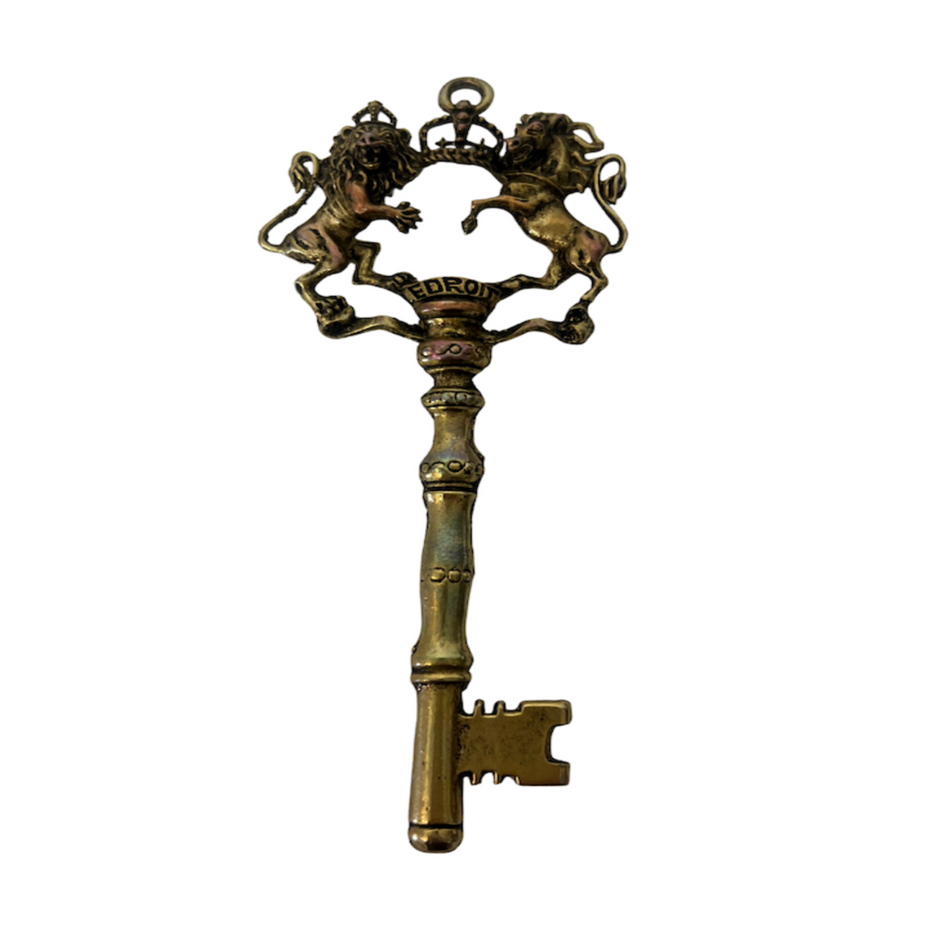 Vintage Brass Key - Noble Designs