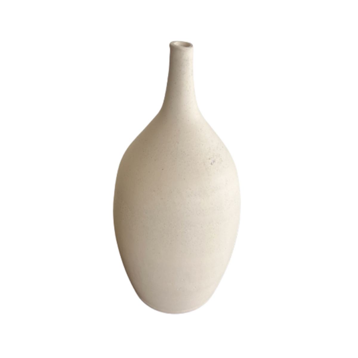 Vintage Small Bisque Studio Vase - Noble Designs