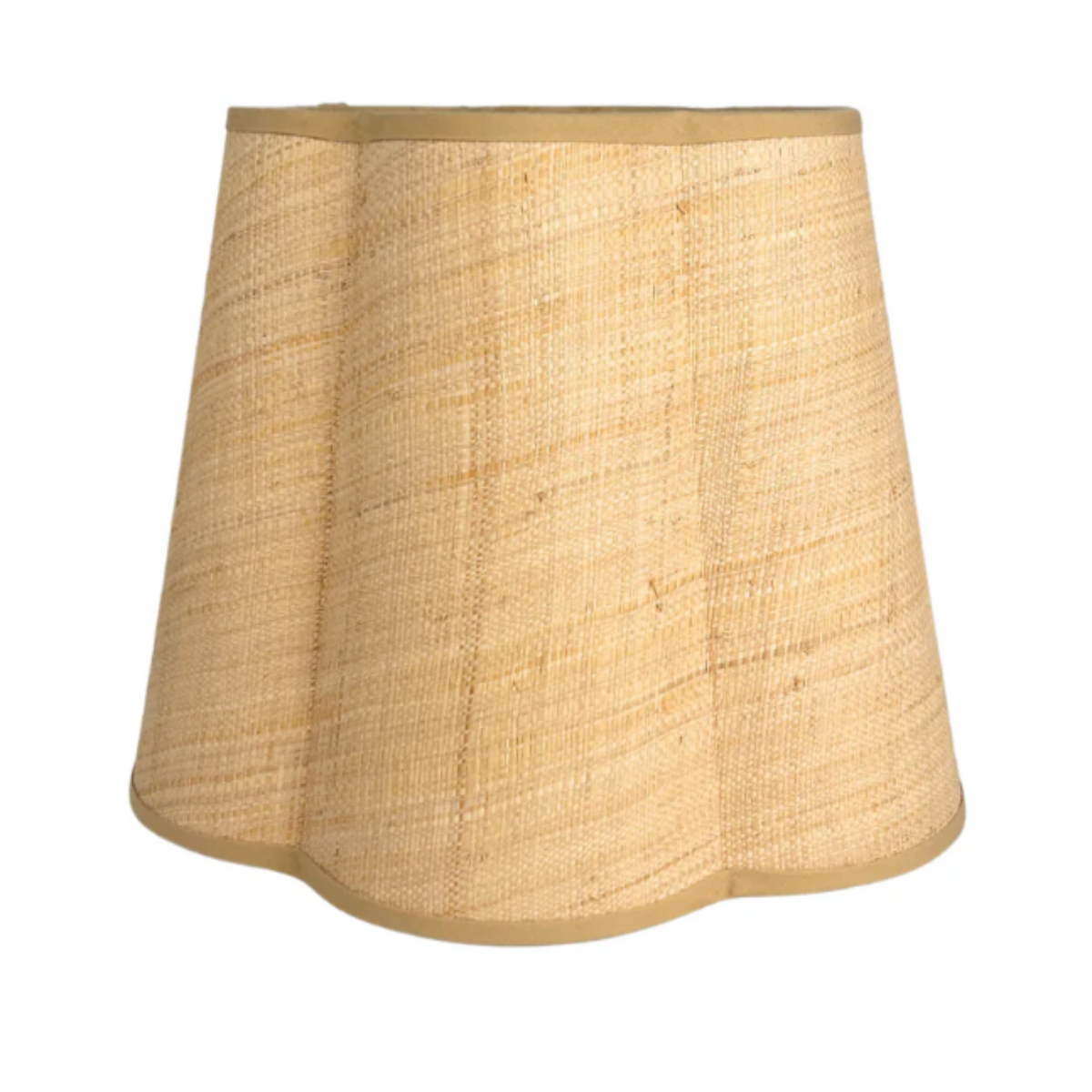 Raffia Scallop Shade - Noble Designs