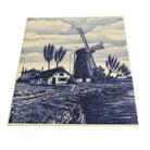 Vintage Blue and White Windmill Tile - Noble Designs