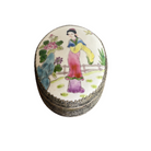 Vintage Asian Enamel Chard Box - Noble Designs