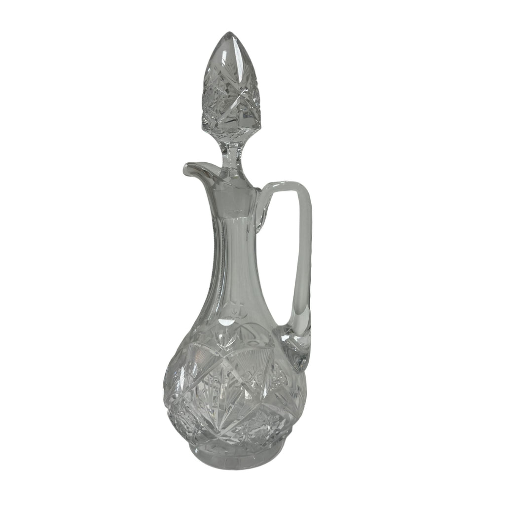 Vintage Ornate Crystal Decanter - Noble Designs