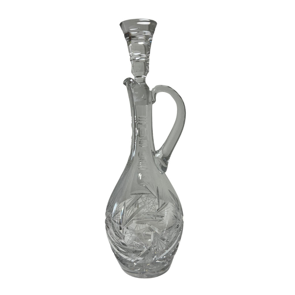 Vintage Cut Crystal Decanter - Noble Designs
