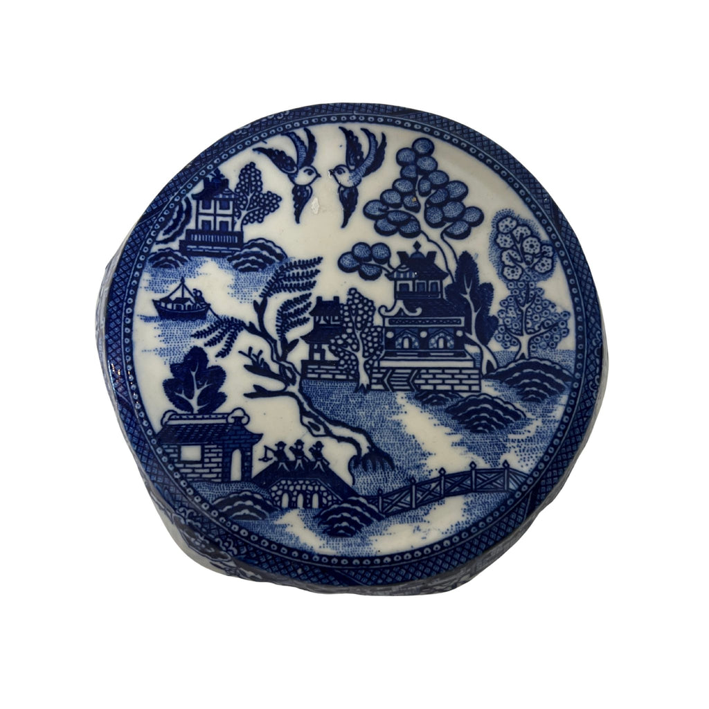 Vintage Blue Chinoiserie Trivet - Noble Designs