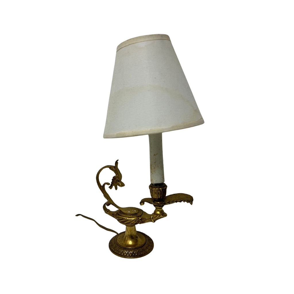 Vintage Small Brass Dragon Lamp - Noble Designs