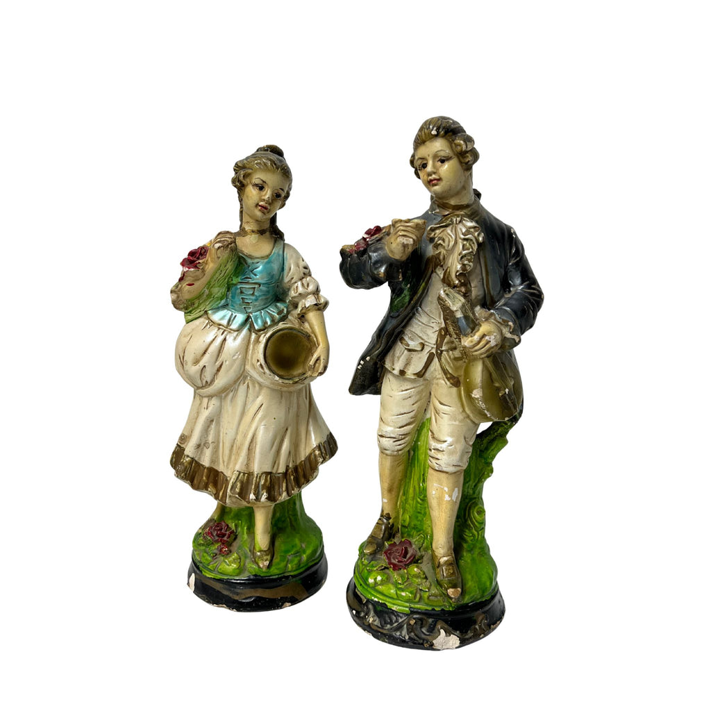 Vintage Borghese Niepold Figurines, Set of 2 - Noble Designs