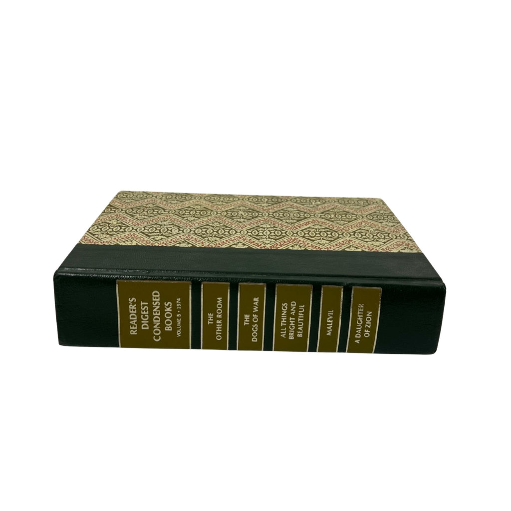 Vintage Reader's Digest Condensed Books Volume 5 - 1974 - Noble Designs
