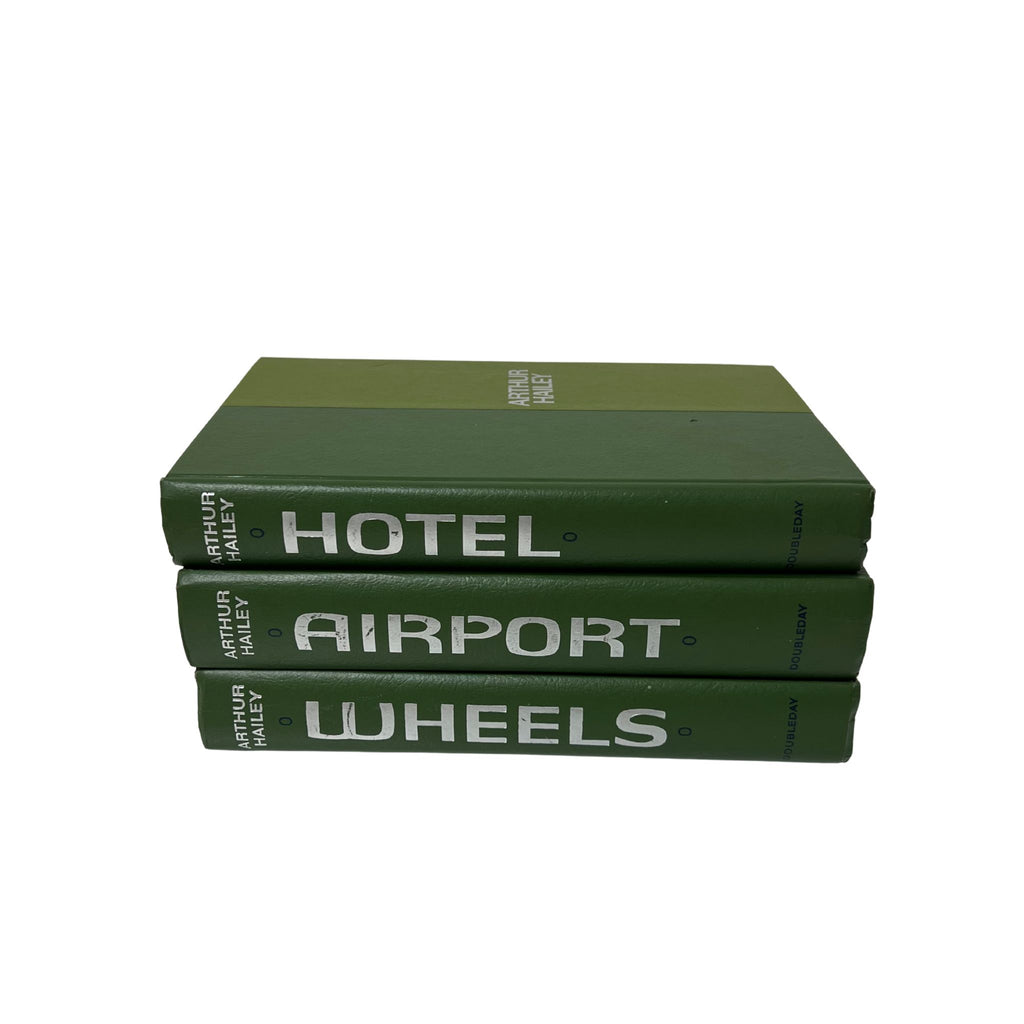 Vintage Arthur Hailey Book Collection, Set of 3 - Noble Designs