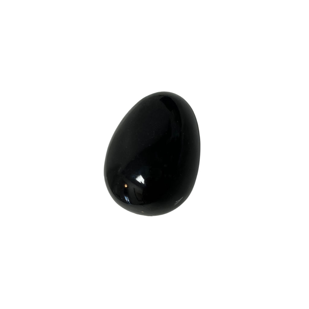 Vintage Black Stone Decorative Egg - Noble Designs