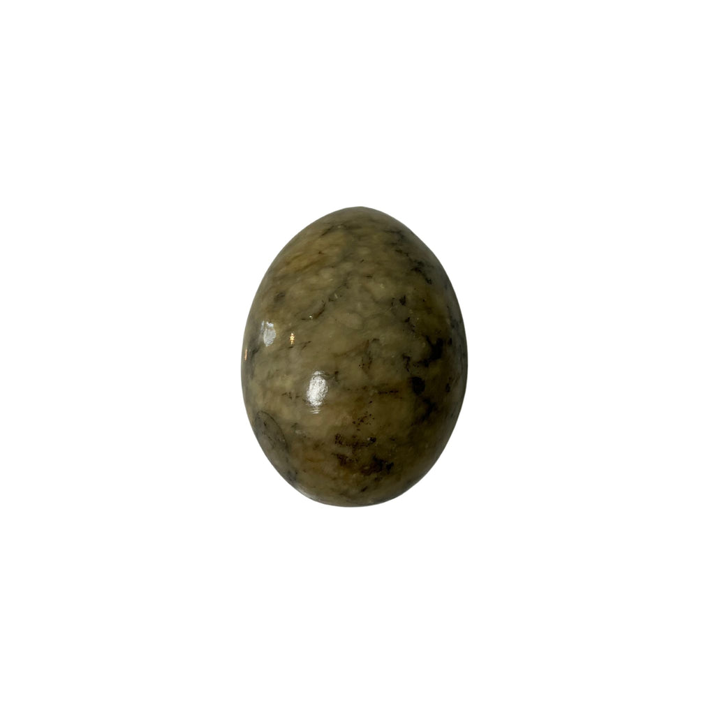 Vintage Marbled Stone Decorative Egg - Noble Designs