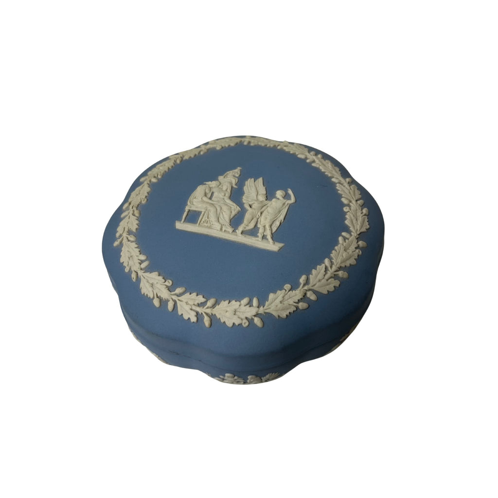 Vintage Scalloped Wedgewood Box - Noble Designs