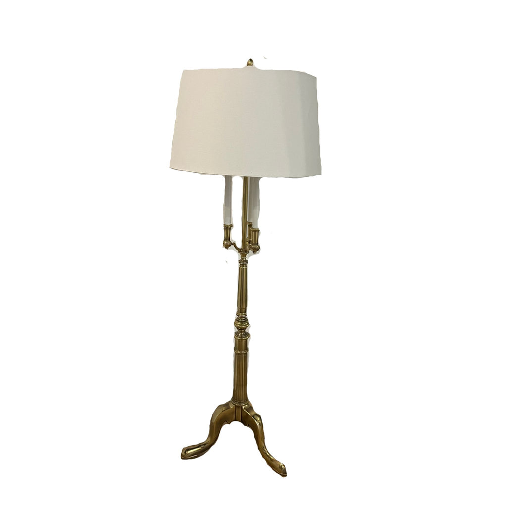 Vintage Brass Floor Lamp - Noble Designs