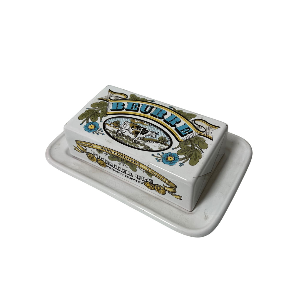 Vintage French Butter Dish - Noble Designs