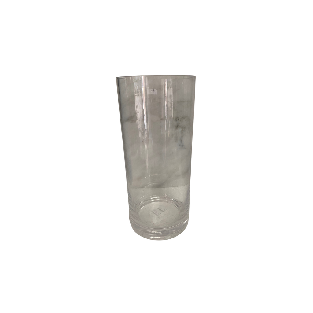 Tall Cylindrical Glass Vase - Noble Designs