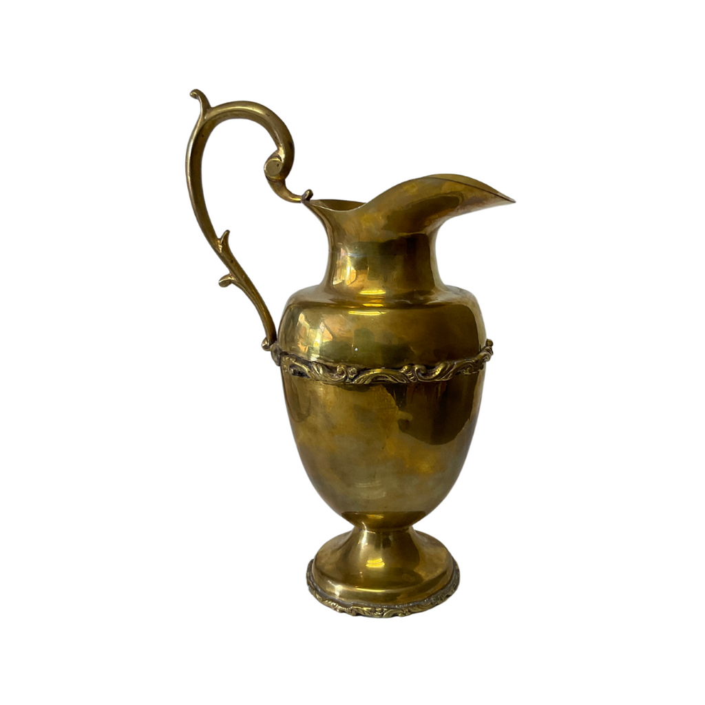 Antique Brass Pitcher - Noble Designs