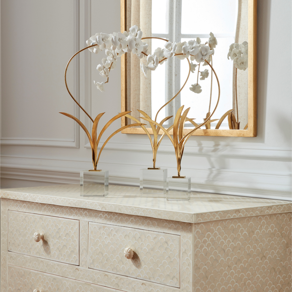 Small Orchid On Stand-Noble Designs2