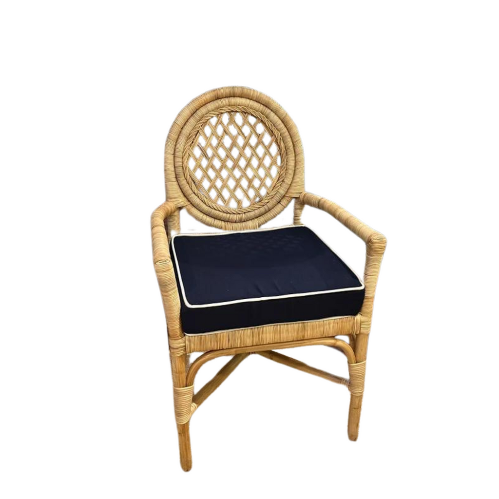 Louis XVI Trellis Arm Chair - Noble Designs