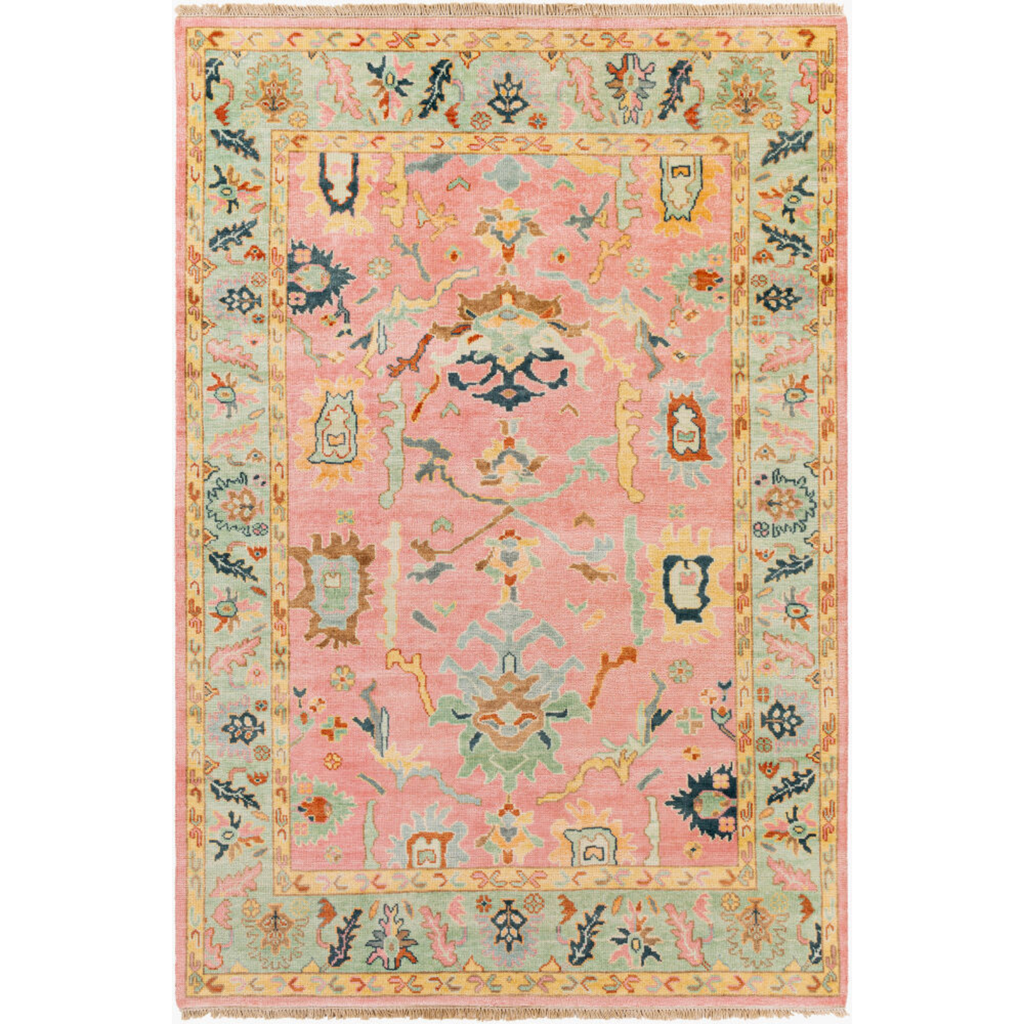 Hillcrest Pink Rug - Noble Designs