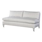 Claude 72" Settee- Sea Green Designs