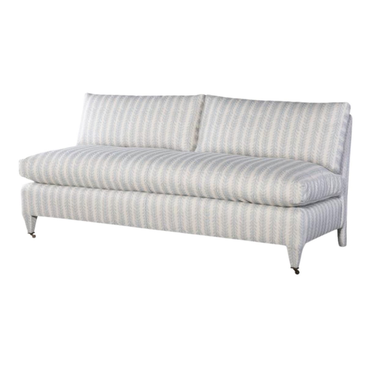 Claude 72" Settee- Sea Green Designs