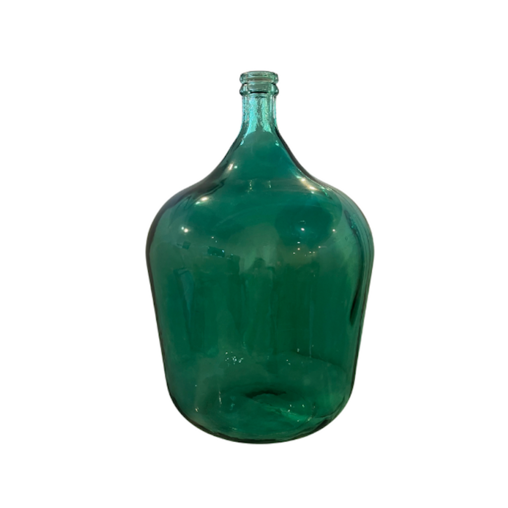 Vintage Aqua Floor Vase - Noble Designs