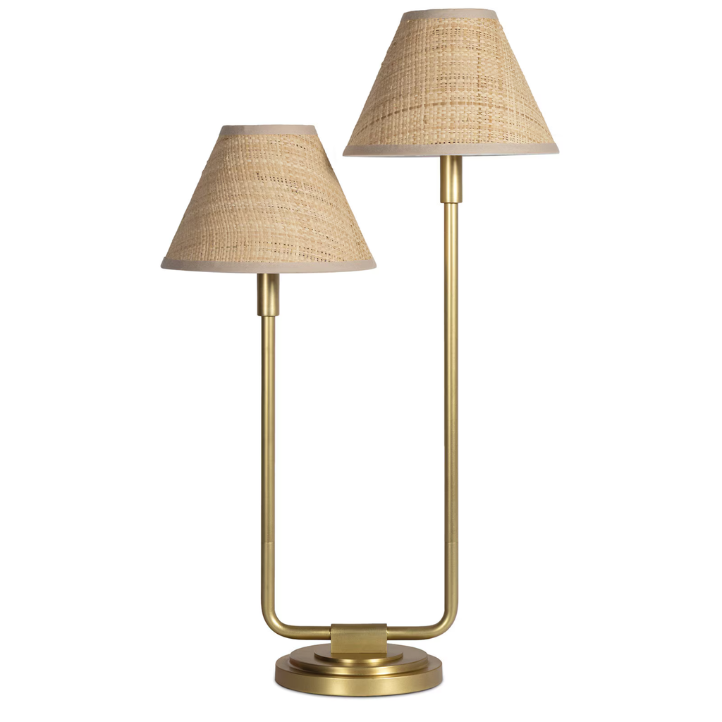 Polly Double Arm Table Lamp - Noble Designs
