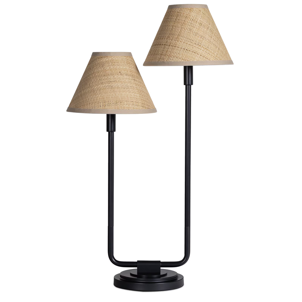 Polly Double Arm Table Lamp - Noble Designs