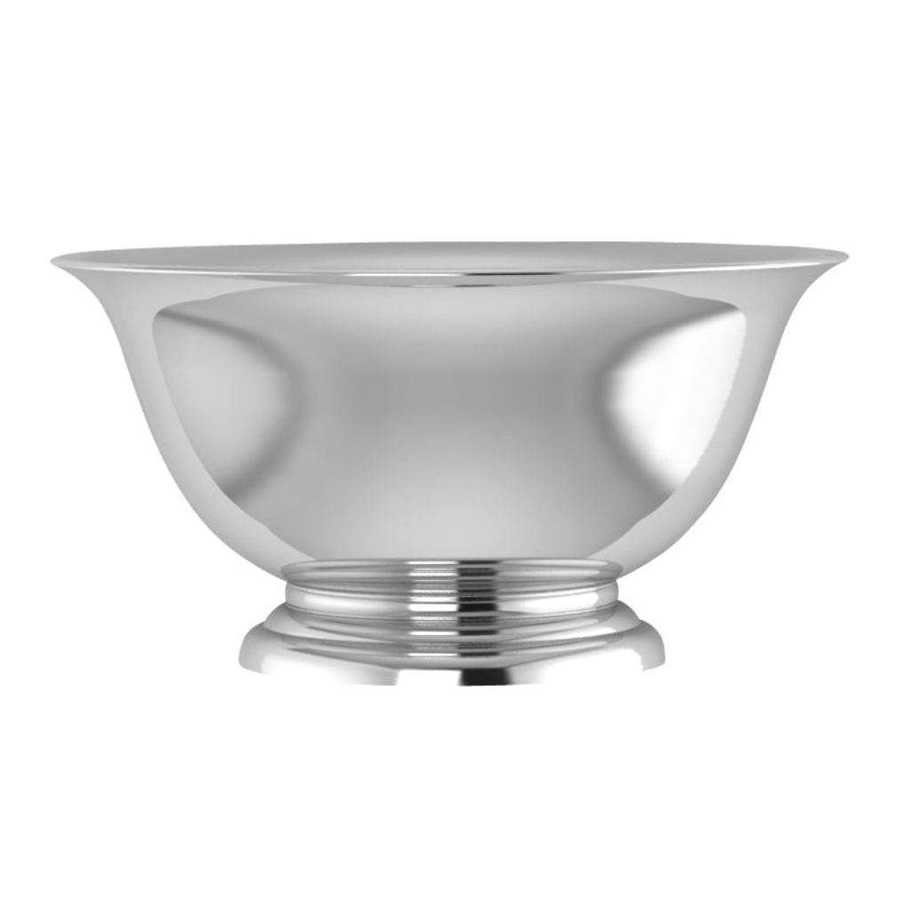 Krysaliis Silver Plate Classic Revere Bowl - Noble Designs