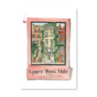 Upper West Side NYC Matchbook Art Print-Noble Designs