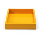 Yellow Lacquered Napkin Tray - Noble Designs