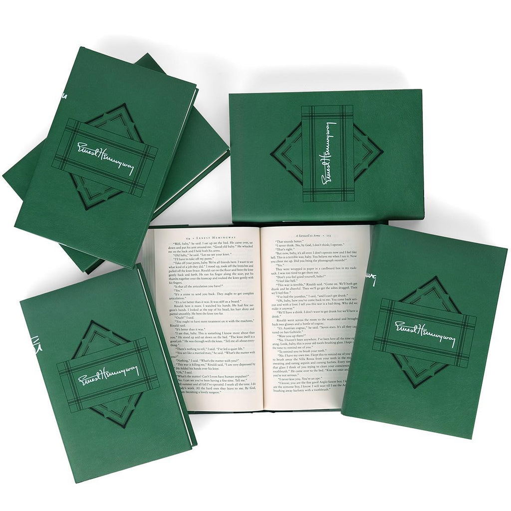 Ernest Hemingway Signature Book Set - Noble Designs