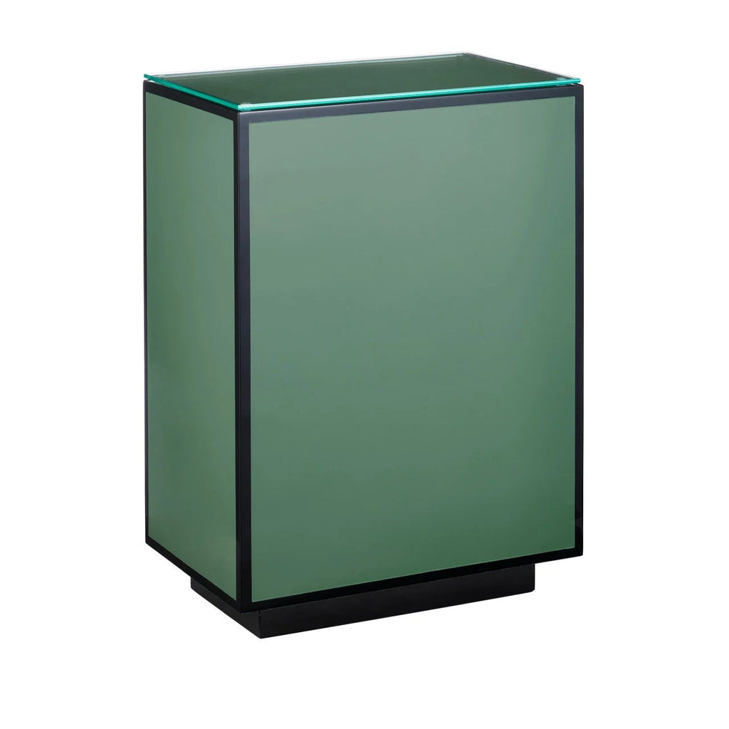 Green Lacquer Side Table - Noble Designs