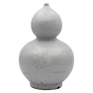 Busan White Porcelain Gourd Vase Small - Noble Designs
