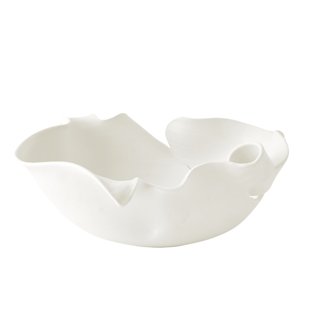 White Charlotte Bowl - Noble Workroom