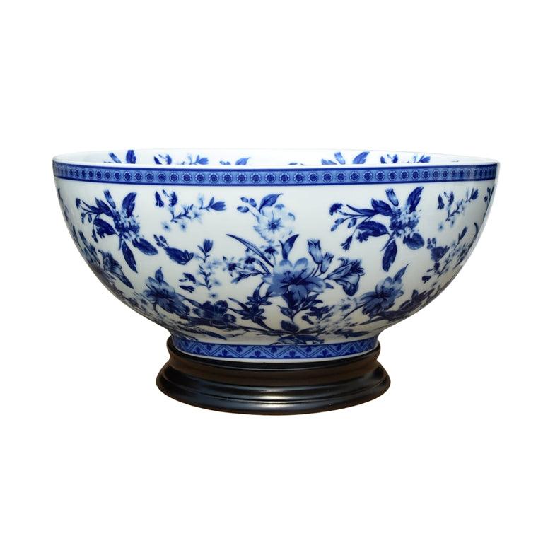 Chinoiserie Blue & White Bowl - Noble Workroom