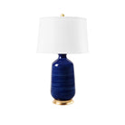 Royal Blue Carolyn Lamp with Shade - Noble Designs