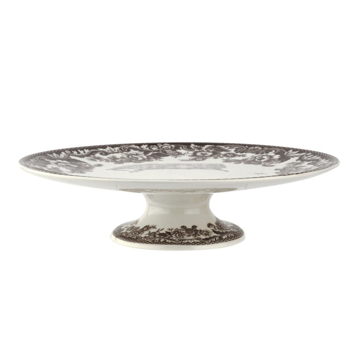 Spode Delamere 10.5" Footed Cake Plate - Noble Designs