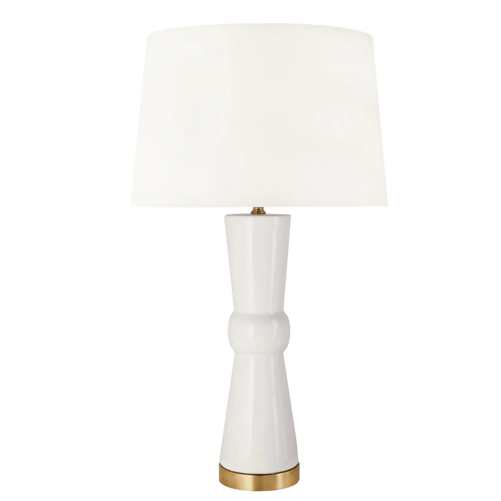 Eric Table Lamp, White - Noble Designs