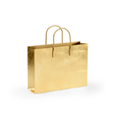 Gold Chic Tote Magazine Rack - Noble Designs