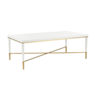 Hamlet Cocktail Table in White - Noble Designs